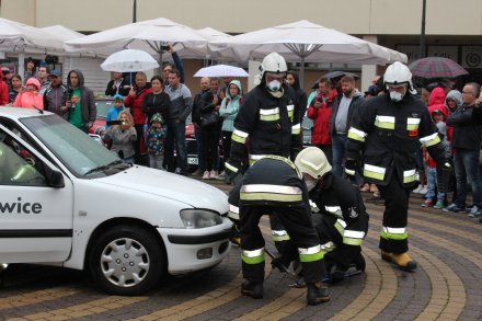 Pokaz strażacki OSP Centrum i Jawornik